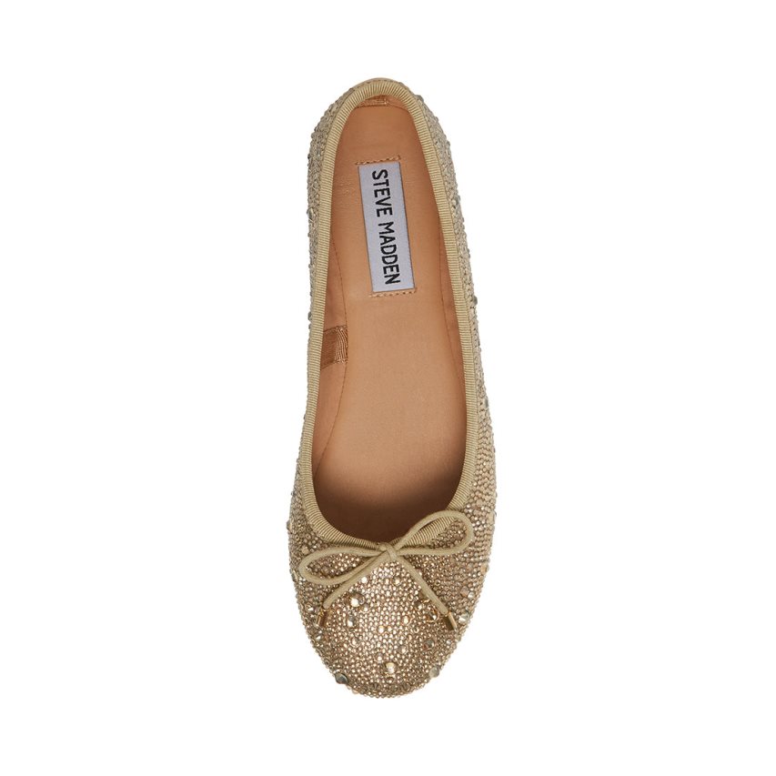 Ballerinas Steve Madden Blossoms-r Champagne Mujer Doradas | ES US4391